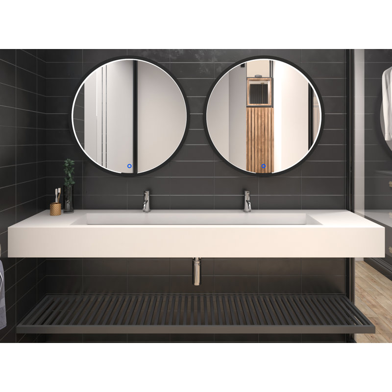 Orren Ellis Boyter 72" Rectangular Vessel Bathroom Sink with Ramp Basin & Reviews Wayfair